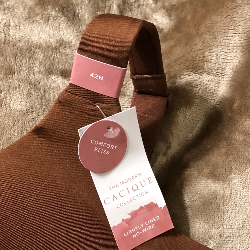 NWT Cacique/Lane Bryant Wireless Bra size 42H